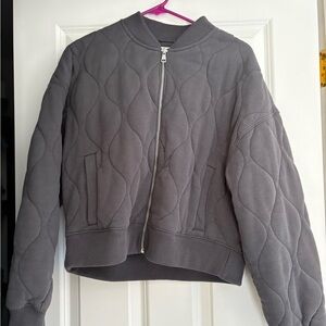 Abercrombie & Fitch Onion Quilted Bomber Jacket